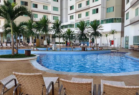 Prive Riviera Park Hotel Caldas Novas - Lindo Apartamento Inteiro Para 4 Pessoas ภายนอก รูปภาพ