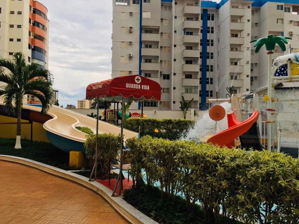 Prive Riviera Park Hotel Caldas Novas - Lindo Apartamento Inteiro Para 4 Pessoas ภายนอก รูปภาพ